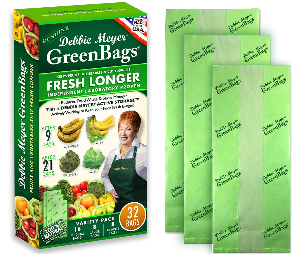 Debbie Meyer front packaging showing 32-pack benefits and sizes