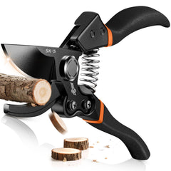 DECERK front view of pruner showing overall design and ready-to-use durability