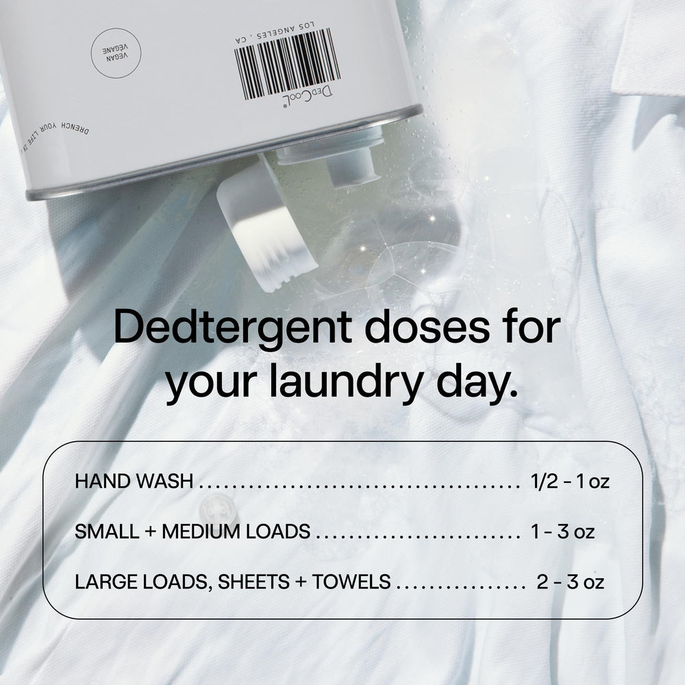 DedCool label detail highlighting milk fragrance notes and ingredient clarity