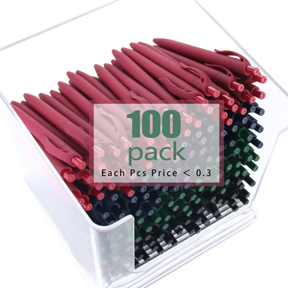 deegtran pens held in hand demonstrating retractable convenience and quick use