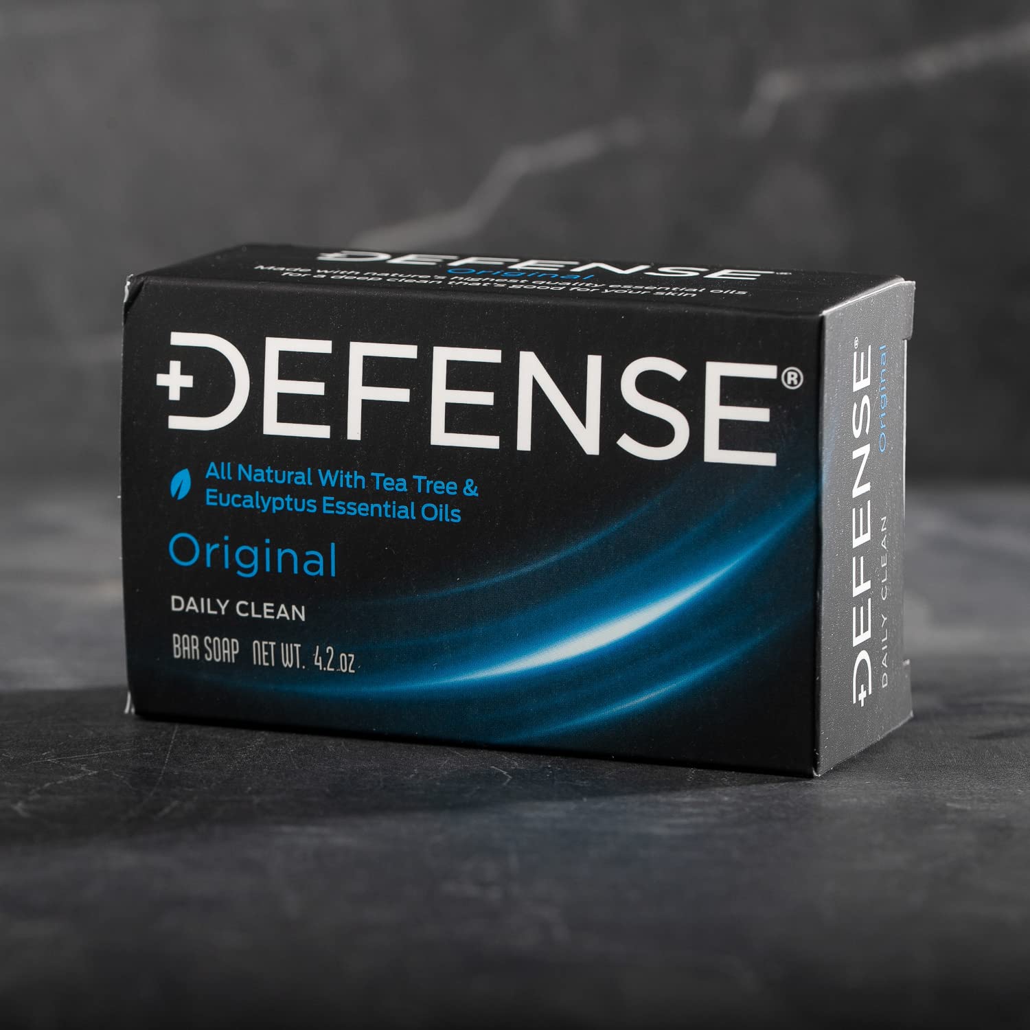 Defense Soap bar in gym bag ready for travel showing convenience and portability