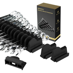 DEHOYI front view of wrench rack showing tidy storage benefit
