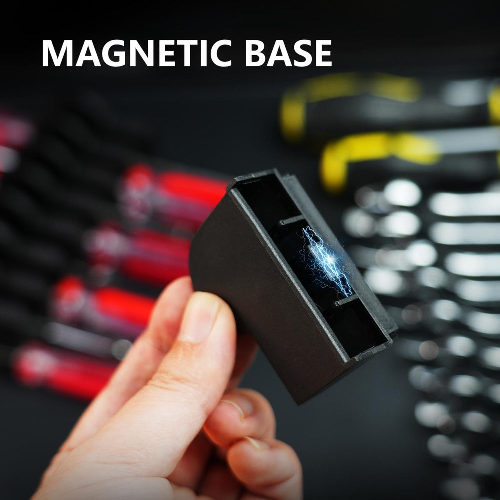DEHOYI labeled slots with metric and SAE labels for quick identification
