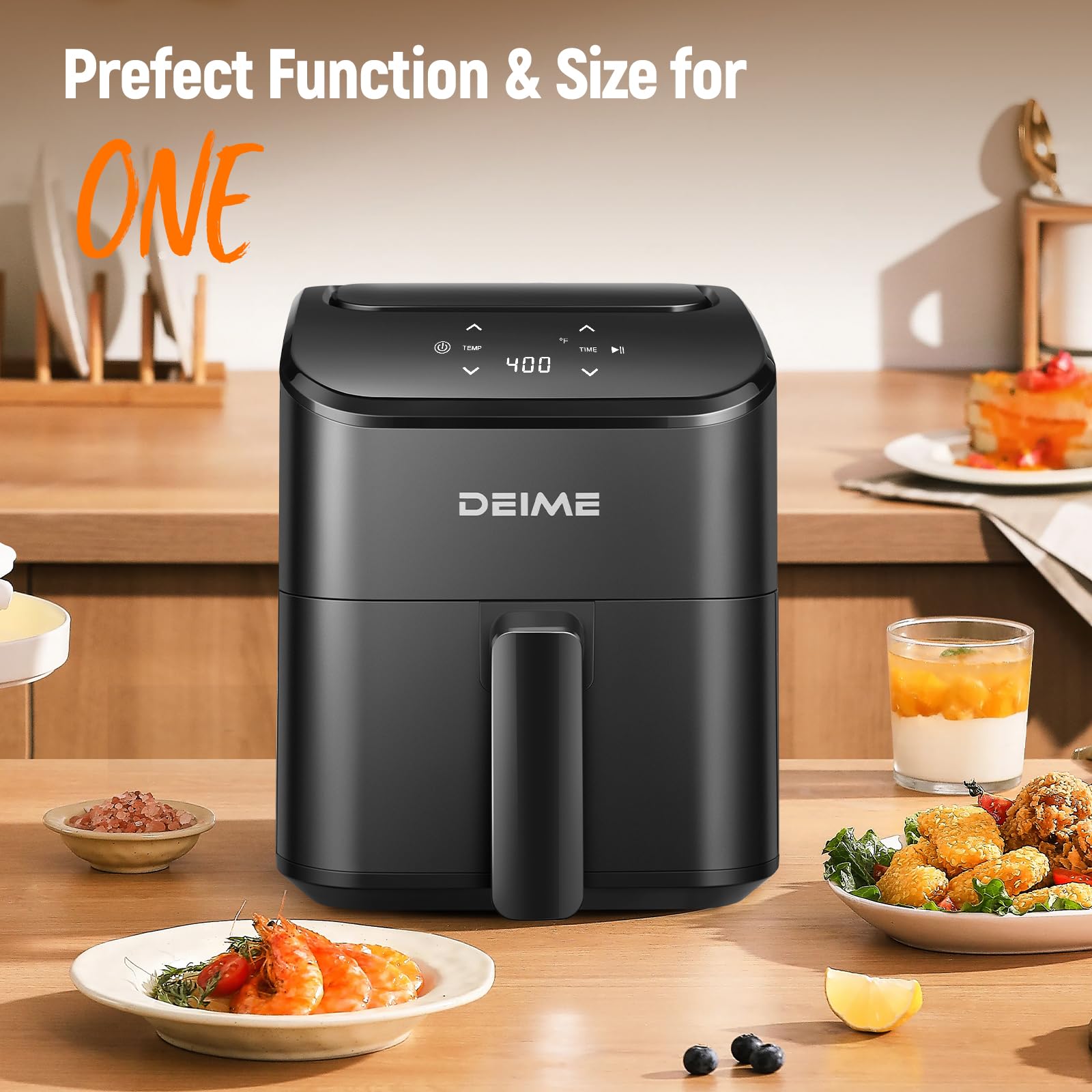 deime lifestyle breakfast table serving crispy potatoes ready-to-eat quickly