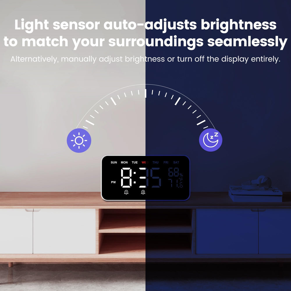 Dekala sound machine options screen illustrating calming sleep aid choices