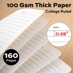 deli expandable inner pocket open holding cards and notes for organized storage