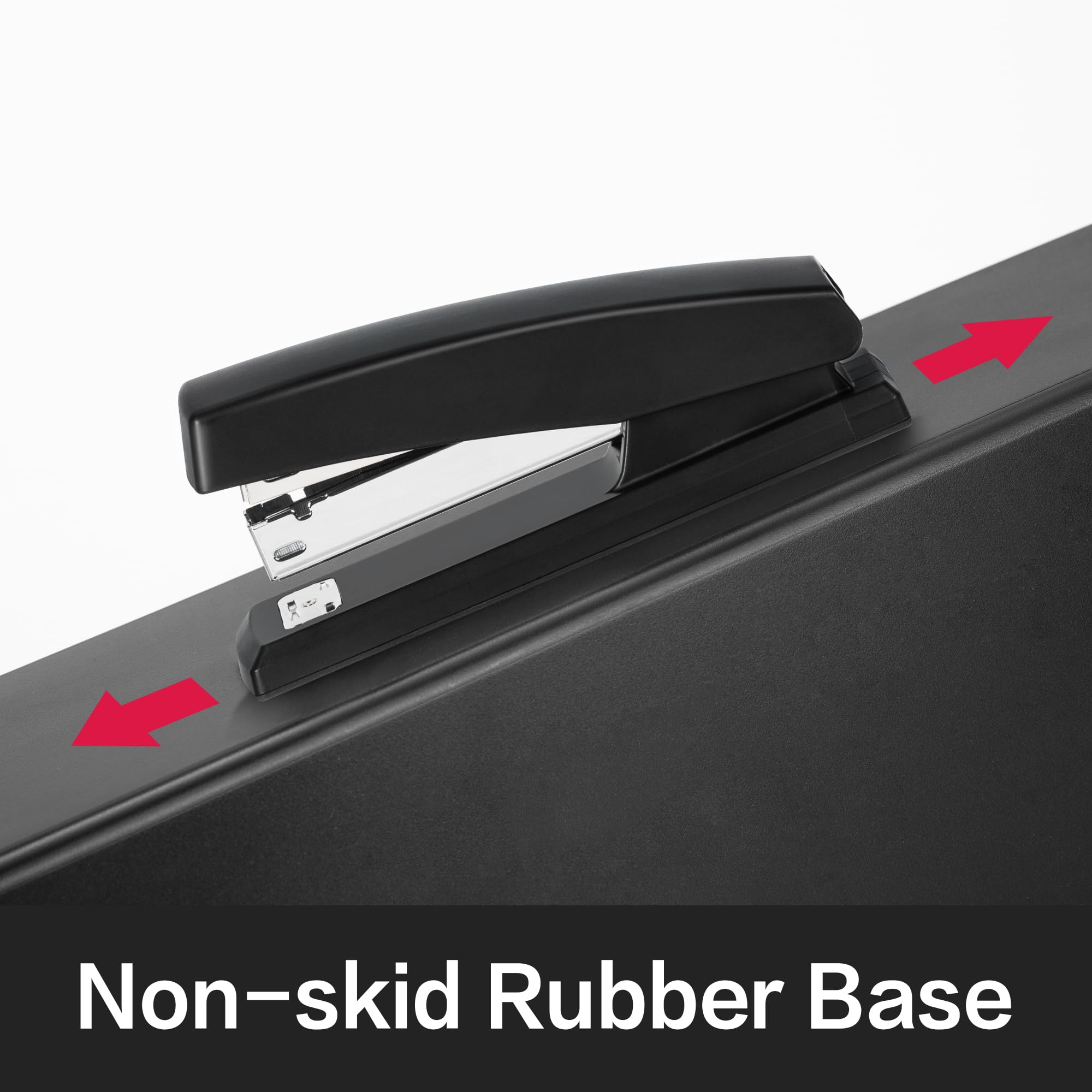 deli stapler held in hand to show compact scale and comfortable operation