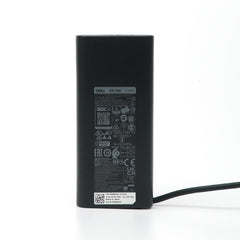 Close-up of Dell USB-C connector demonstrating secure fit and durability