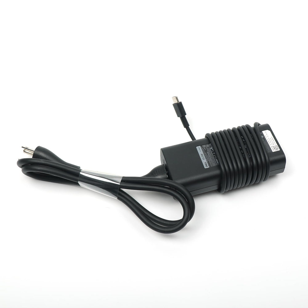 Adapter casing texture and finish by Dell for heat dissipation and grip