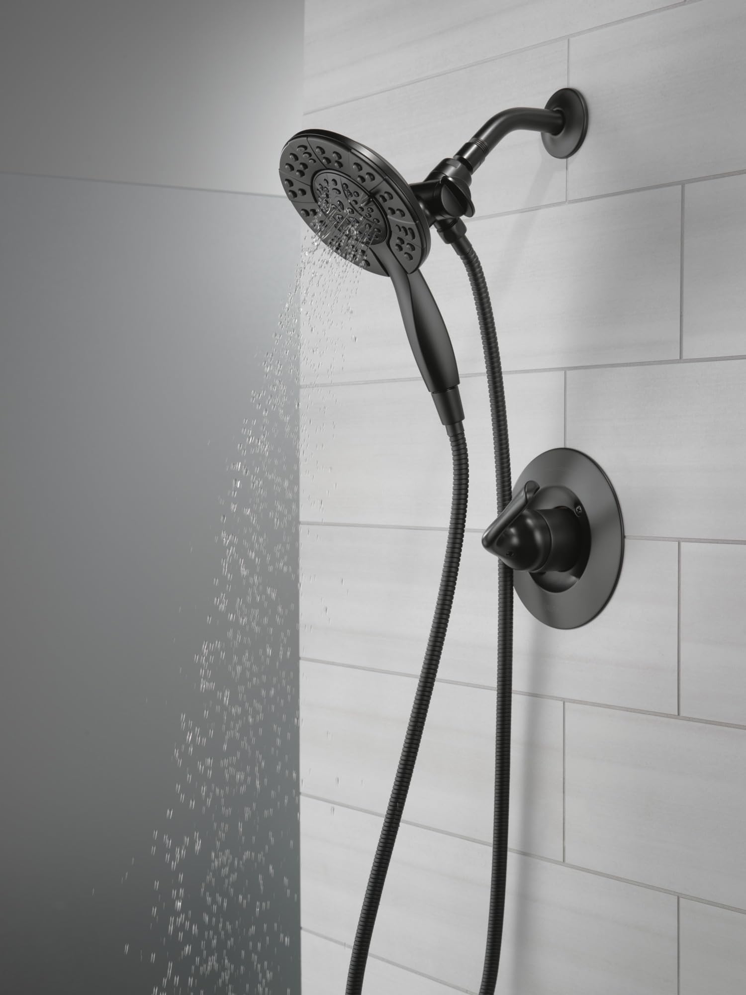DELTA installed in bathroom lifestyle, stylish and functional showering benefit