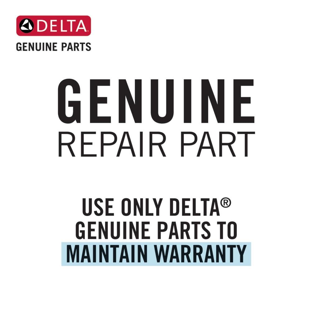 DELTA rough-in next to tape measure showing compact size and installation clarity