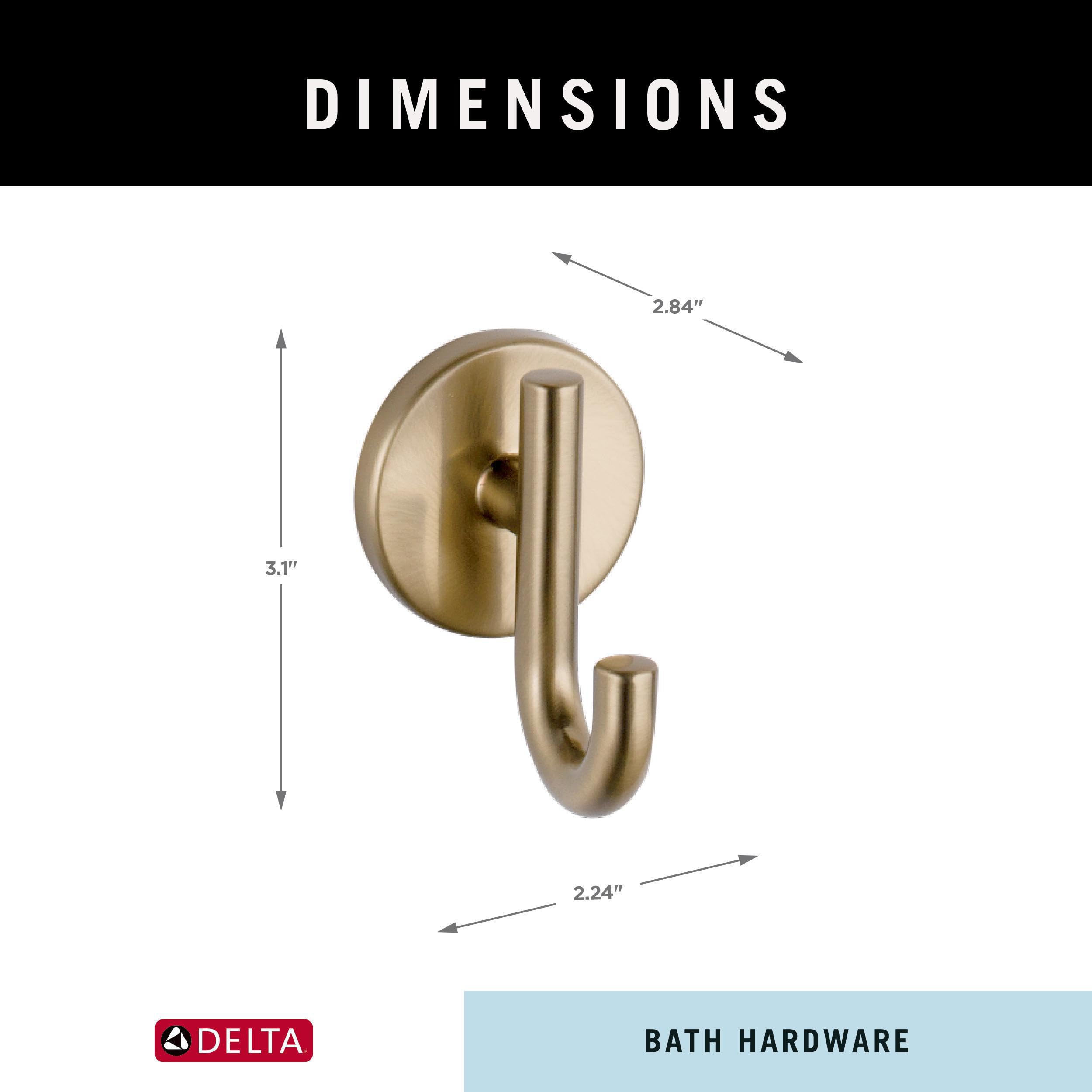 Delta detail of screw mount and bracket showing secure attachment and strength