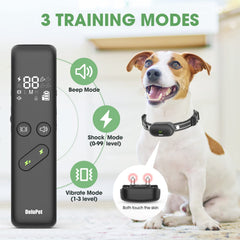 Delupet remote in hand demonstrating ergonomic buttons for fast responses