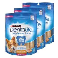 Dentalife Purina front packaging showing product and count, highlights convenience