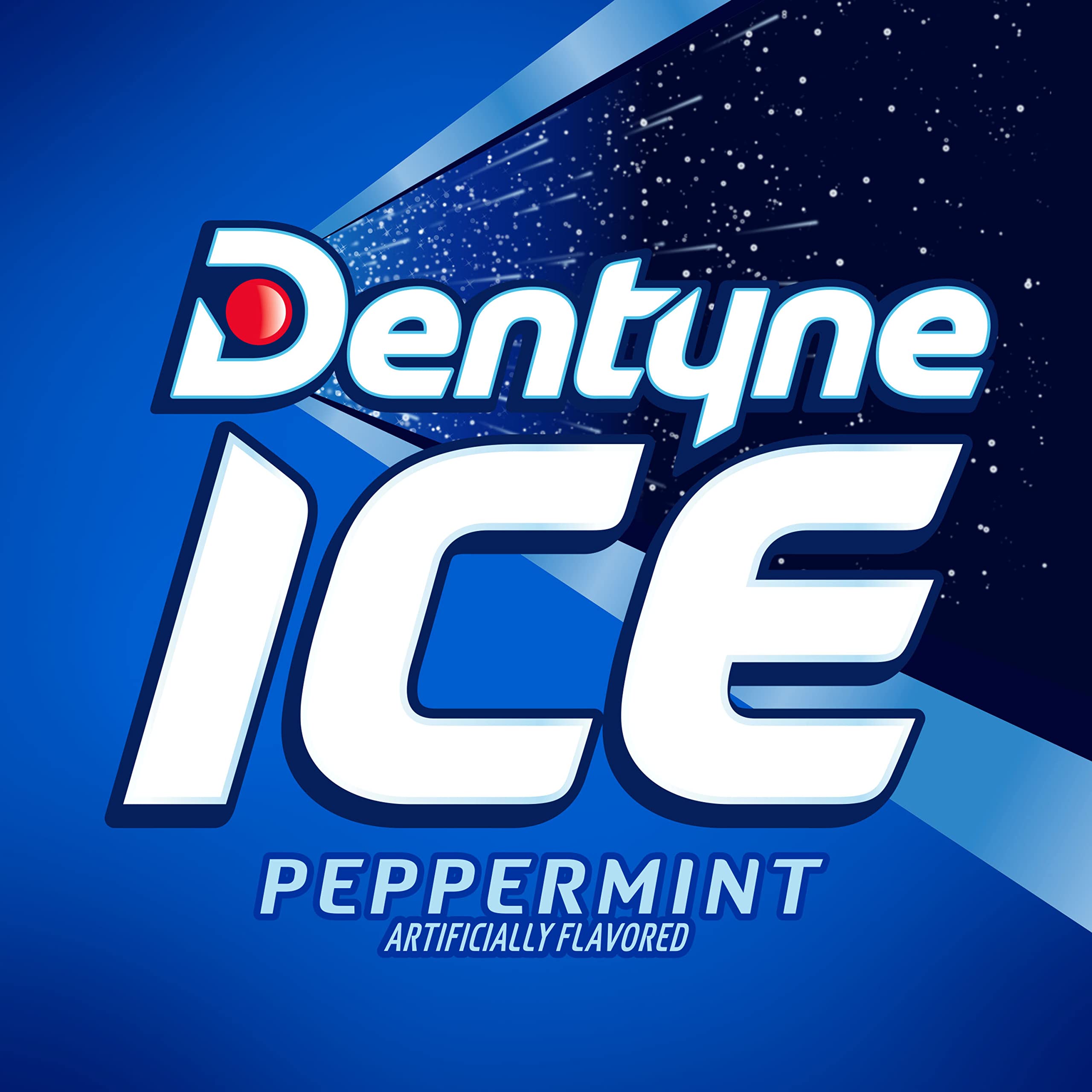 Dentyne bottle on desk suggesting workplace breath-freshening benefit