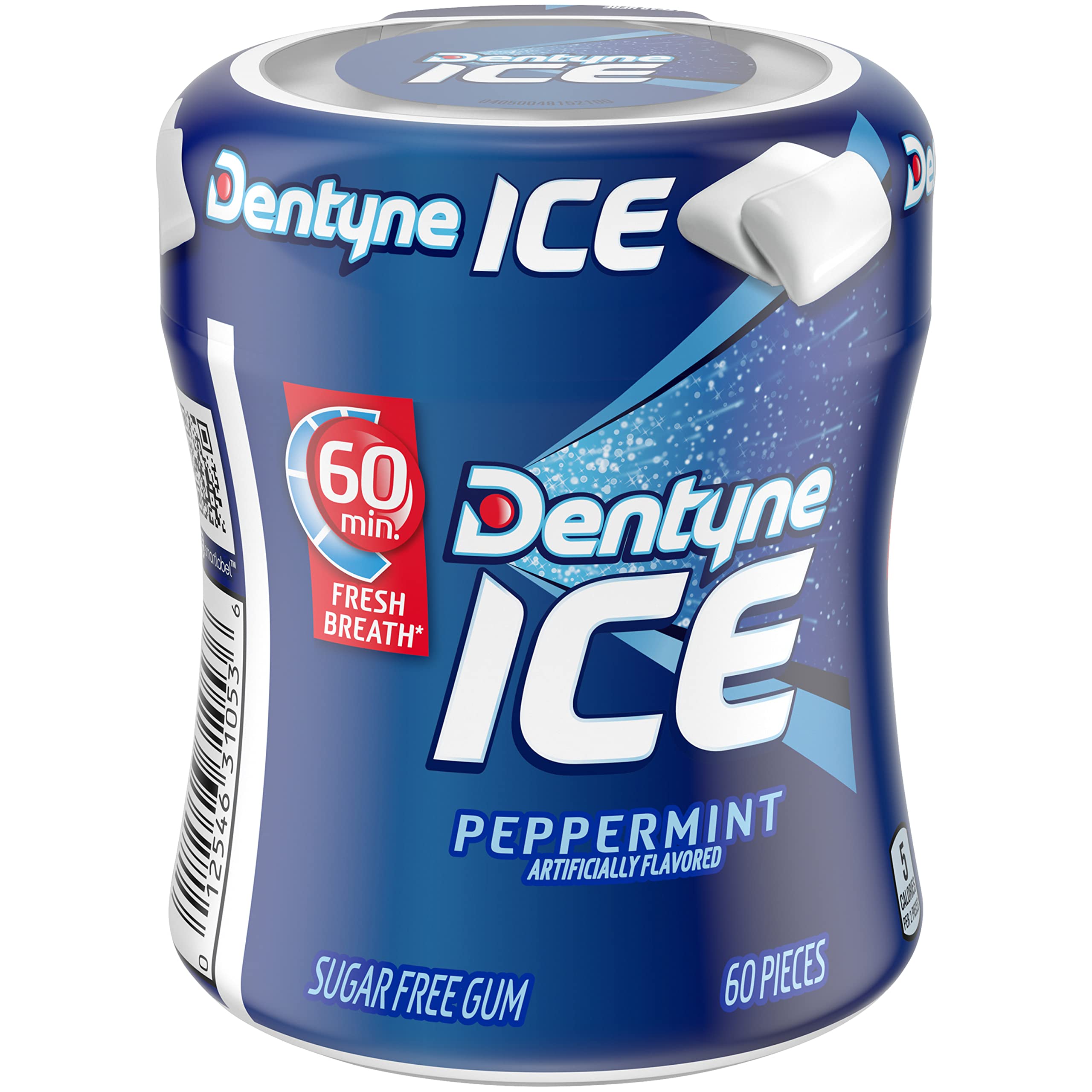 Dentyne texture detail of cube surface illustrating chewable consistency
