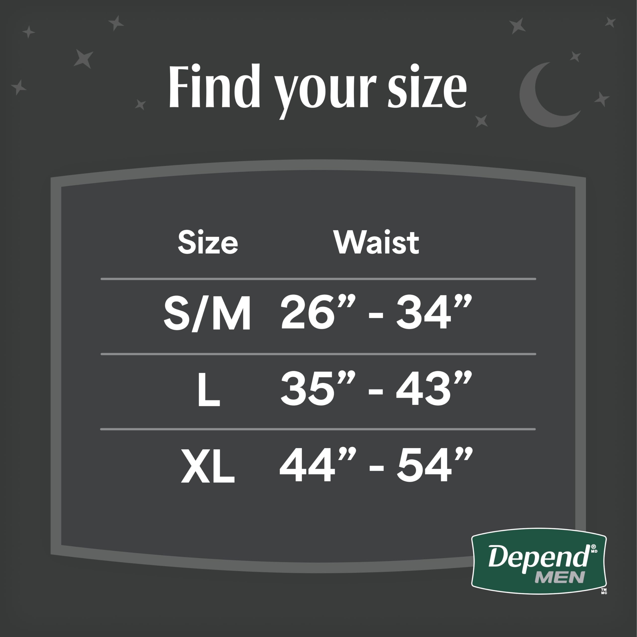 Depend cotton-like fabric texture showing soft, quiet comfort benefit