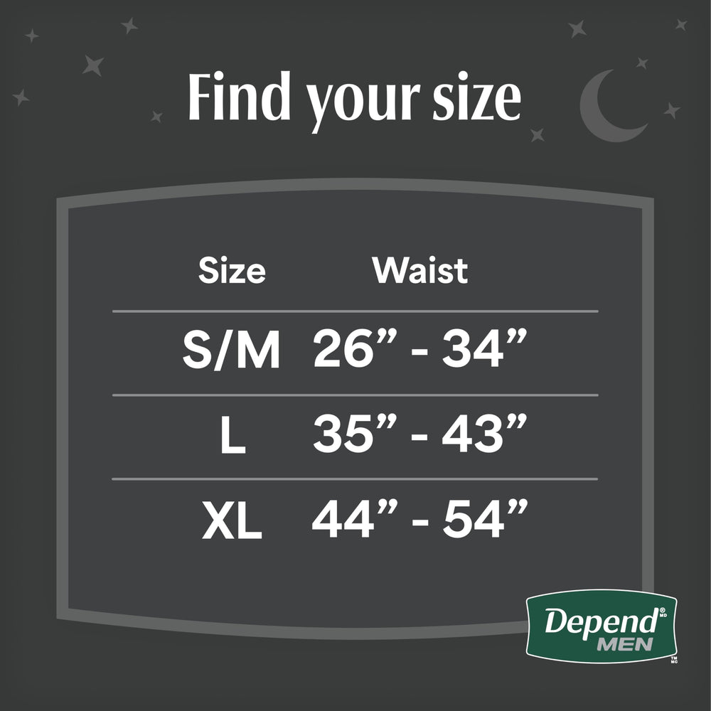 Depend cotton-like fabric texture showing soft, quiet comfort benefit