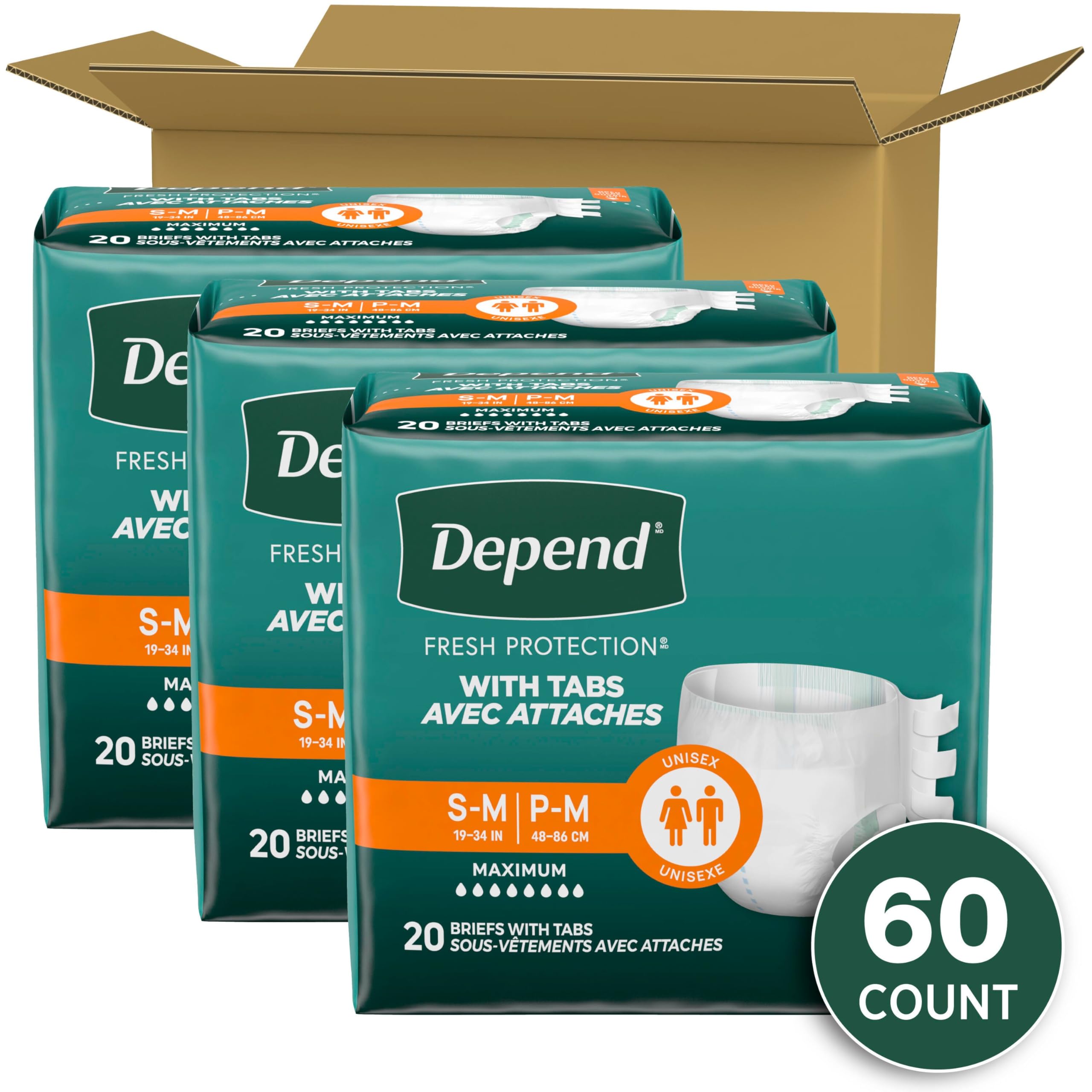 Depend close-up of super absorbent core demonstrating strong leak protection
