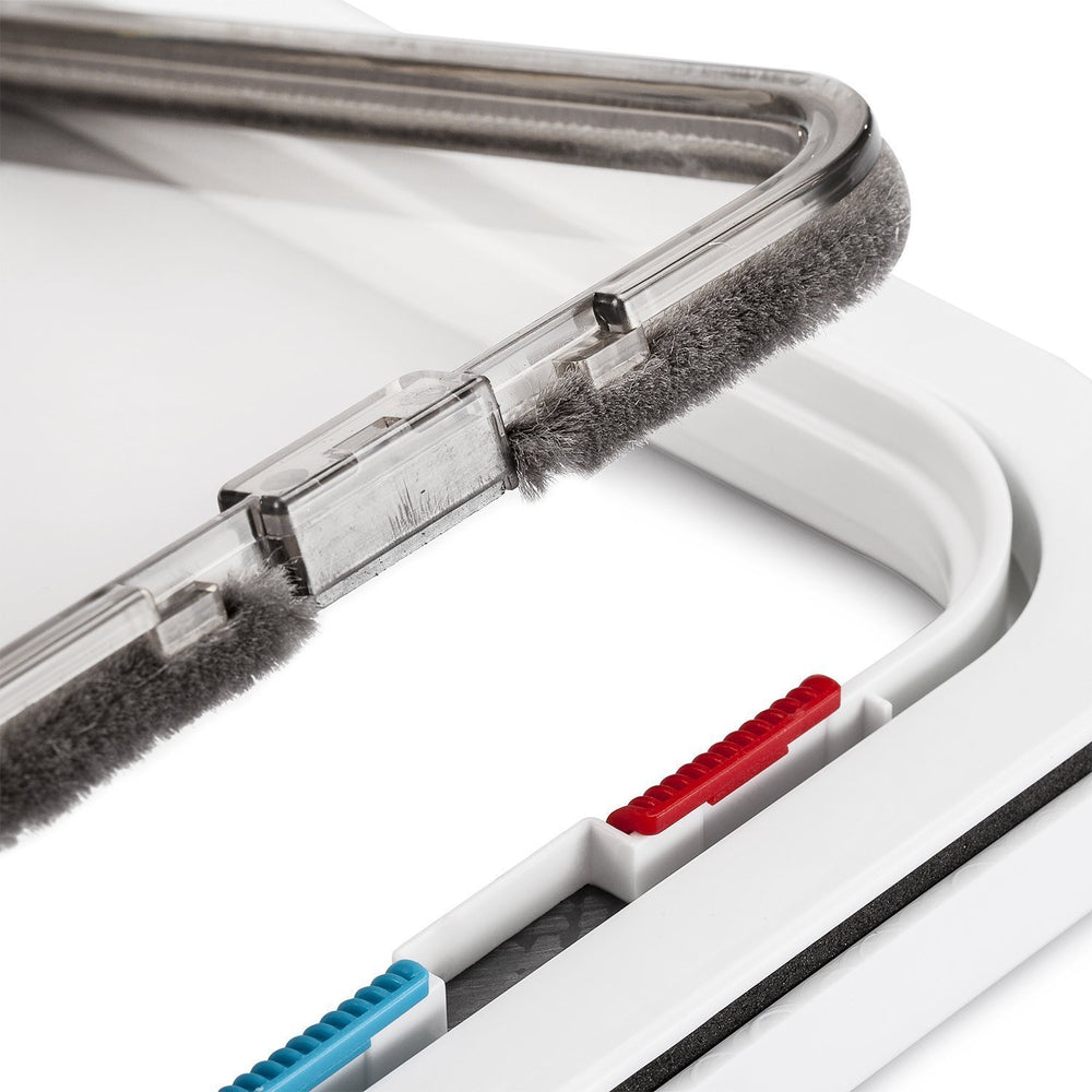 Depets brush strip detail reducing noise and sealing benefit