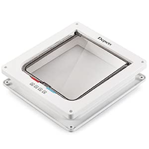 Depets dimensions and cutout template showing measurements for accurate installation
