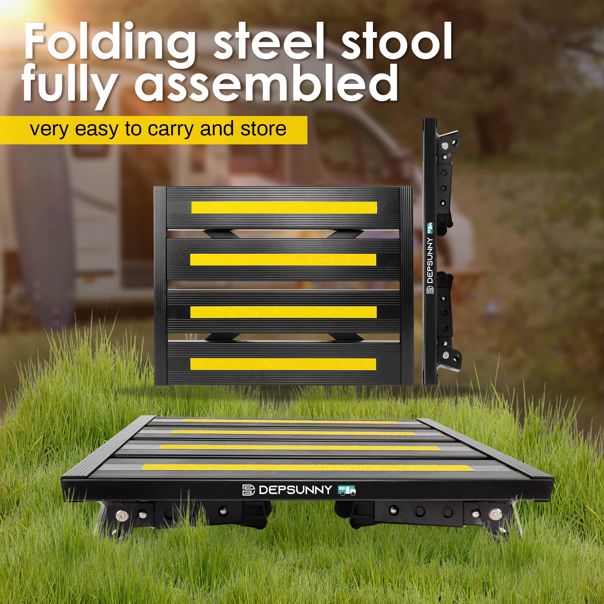 DEPSUNNY foldable legs collapsed for easy storage convenience