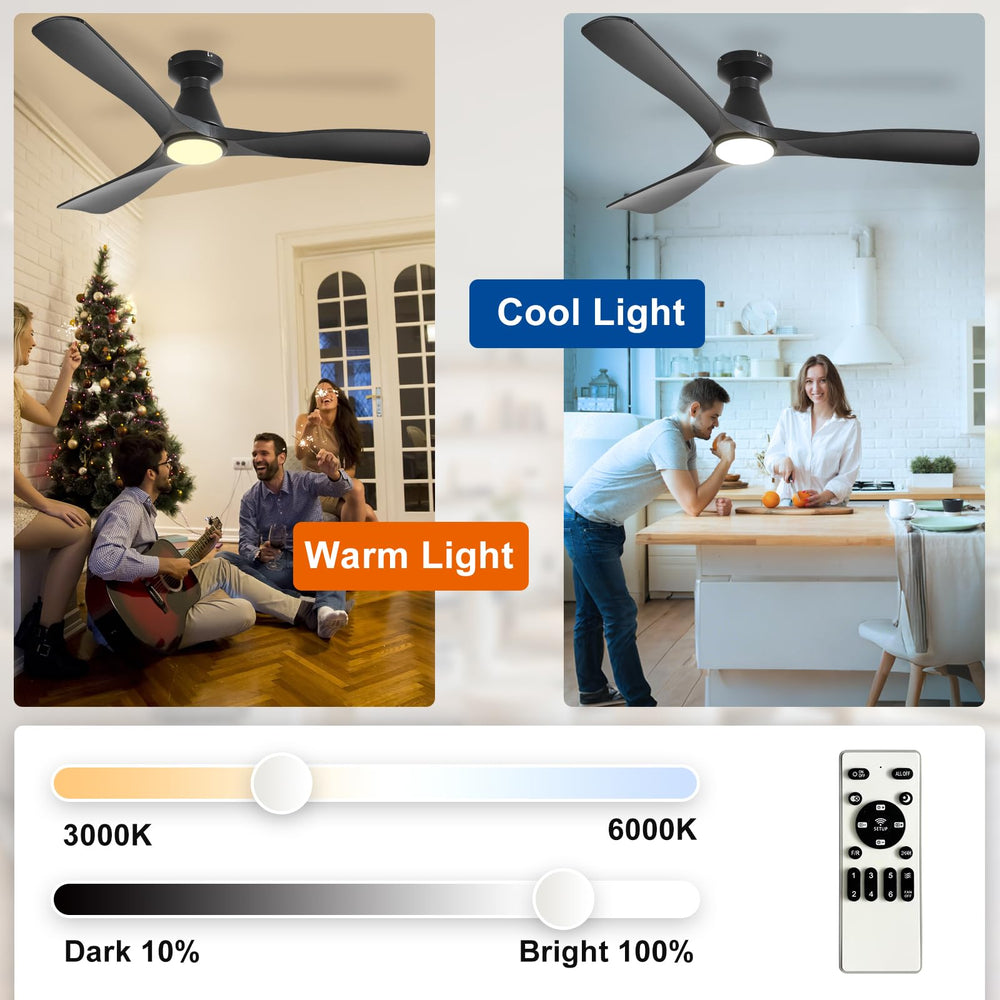 Depuley installed on covered porch showing indoor-outdoor versatility and cooling benefit