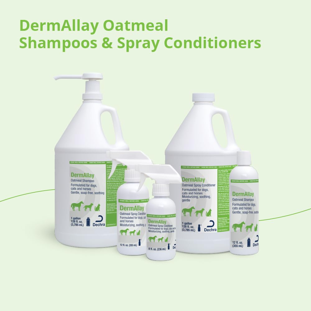 DermAllay label close-up highlighting soap-free formula and features