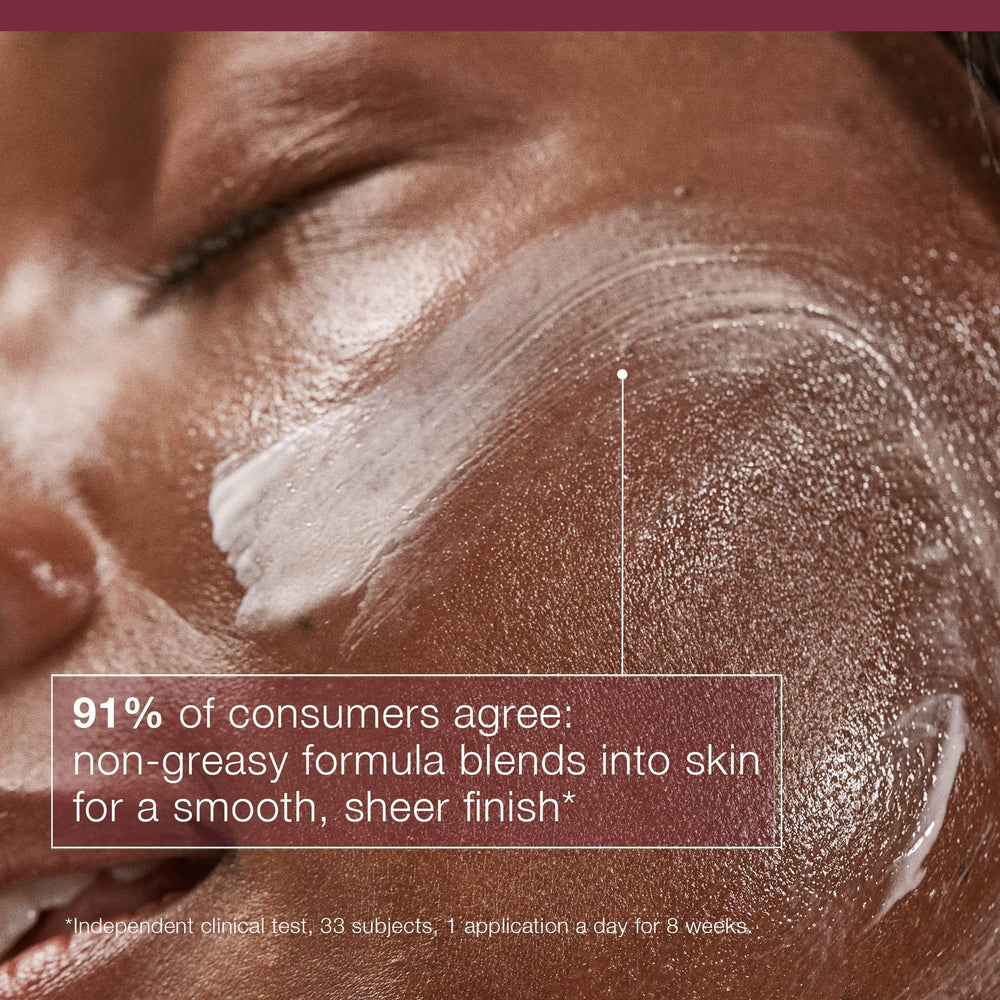 Dermalogica product applied on hand to show lightweight spreadability