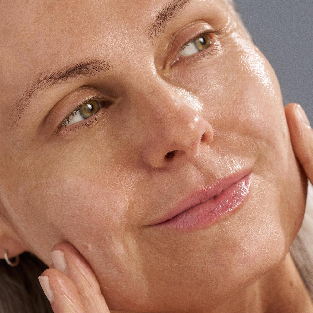 Dermalogica cream on hand demonstrating spreadability and immediate comfort