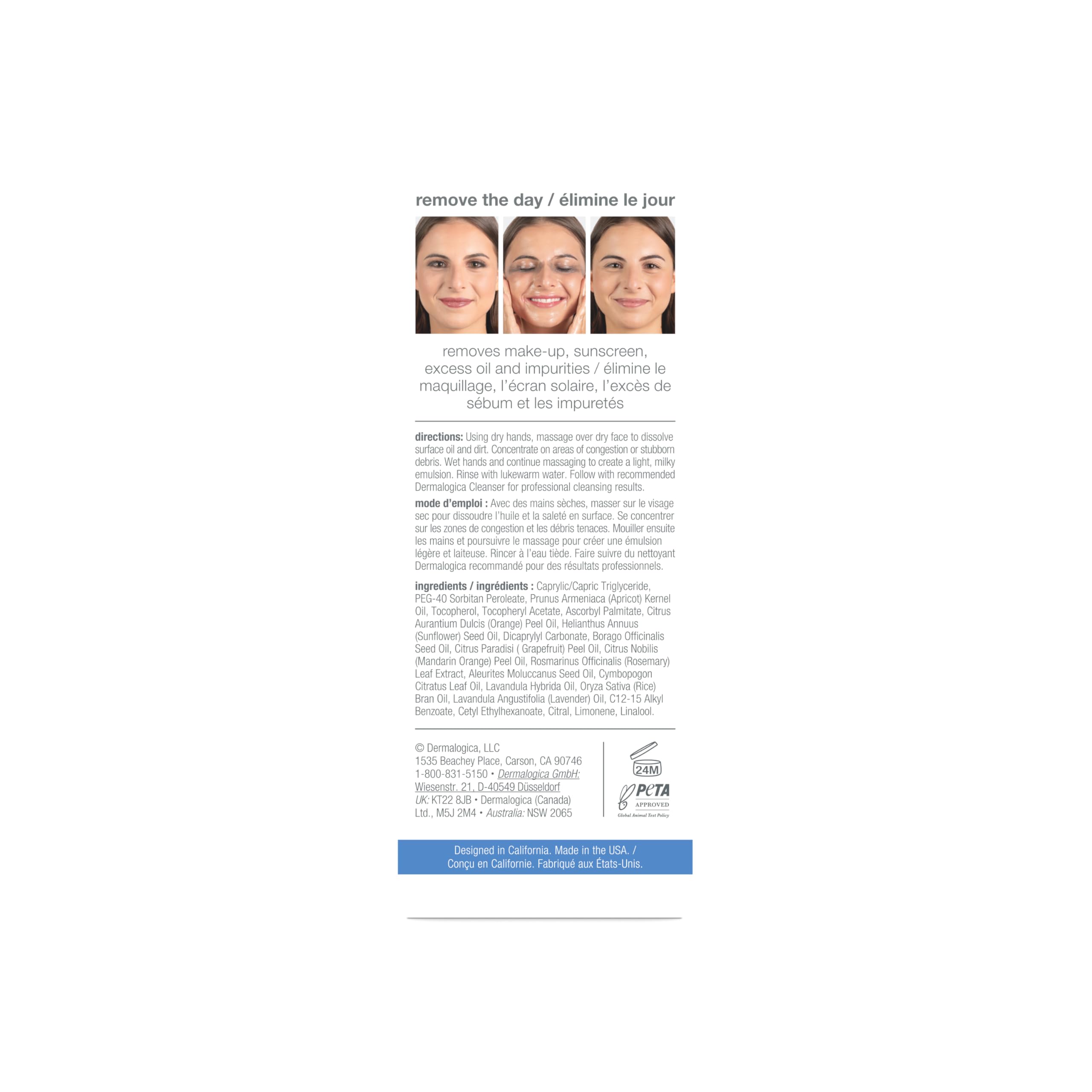 Dermalogica oil texture drop illustrating lightweight, nourishing formula