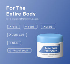 Dermgentle being massaged into scalp demonstrating targeted relief for flaky areas