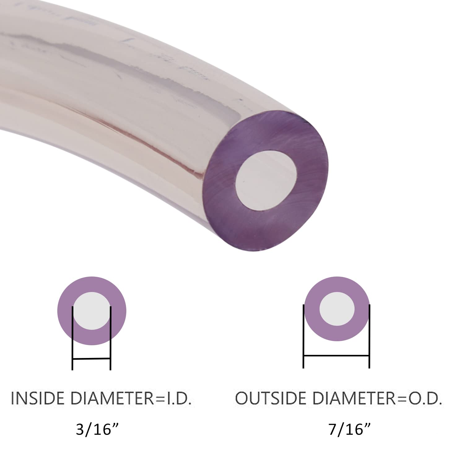 DERNORD tubing in use dispensing beverage showing food-grade safety benefit