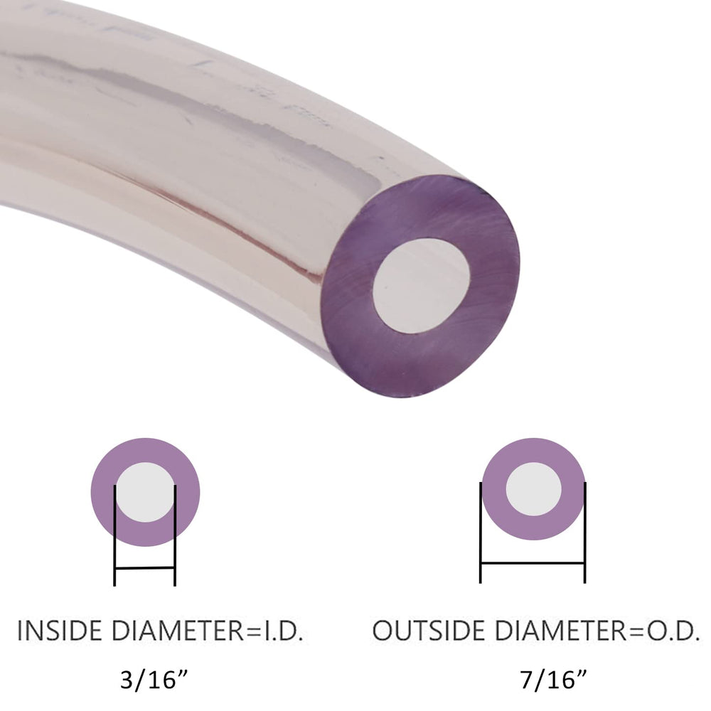 DERNORD tubing in use dispensing beverage showing food-grade safety benefit