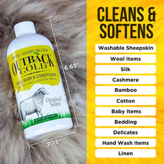 Close-up of lanolin-enriched texture from Desert Breeze showing conditioning effect