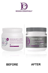 Design Essentials creamy conditioner texture close-up demonstrating rich hydration