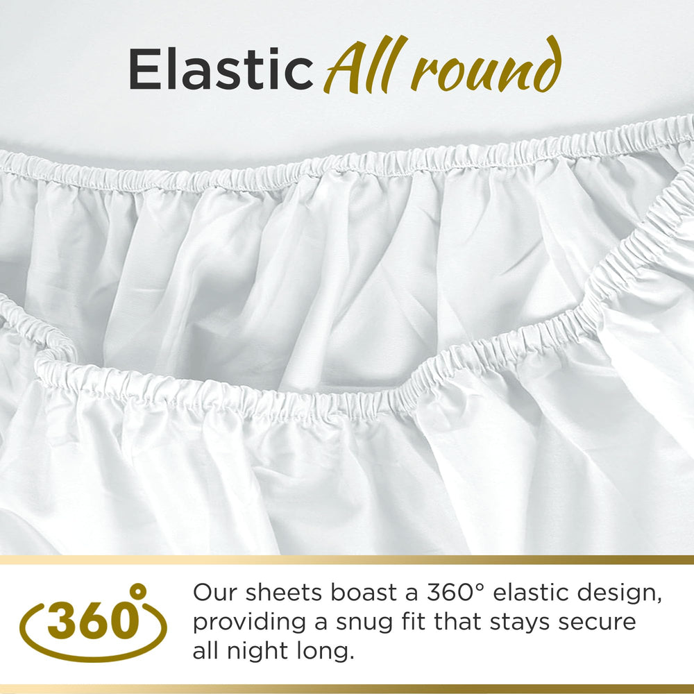 DESTINY CRESCENT BEDDING close-up of double-brushed microfiber texture highlighting soft plush feel