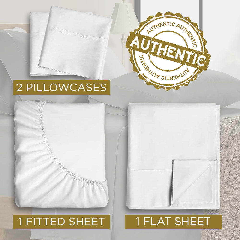 DESTINY CRESCENT BEDDING folded set in storage showing compact packing and easy care convenience