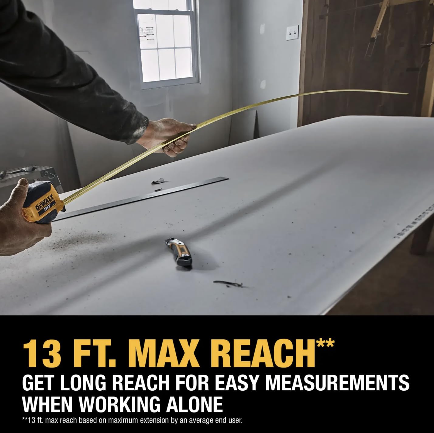 DEWALT detailed blade coating illustrating long-lasting durability