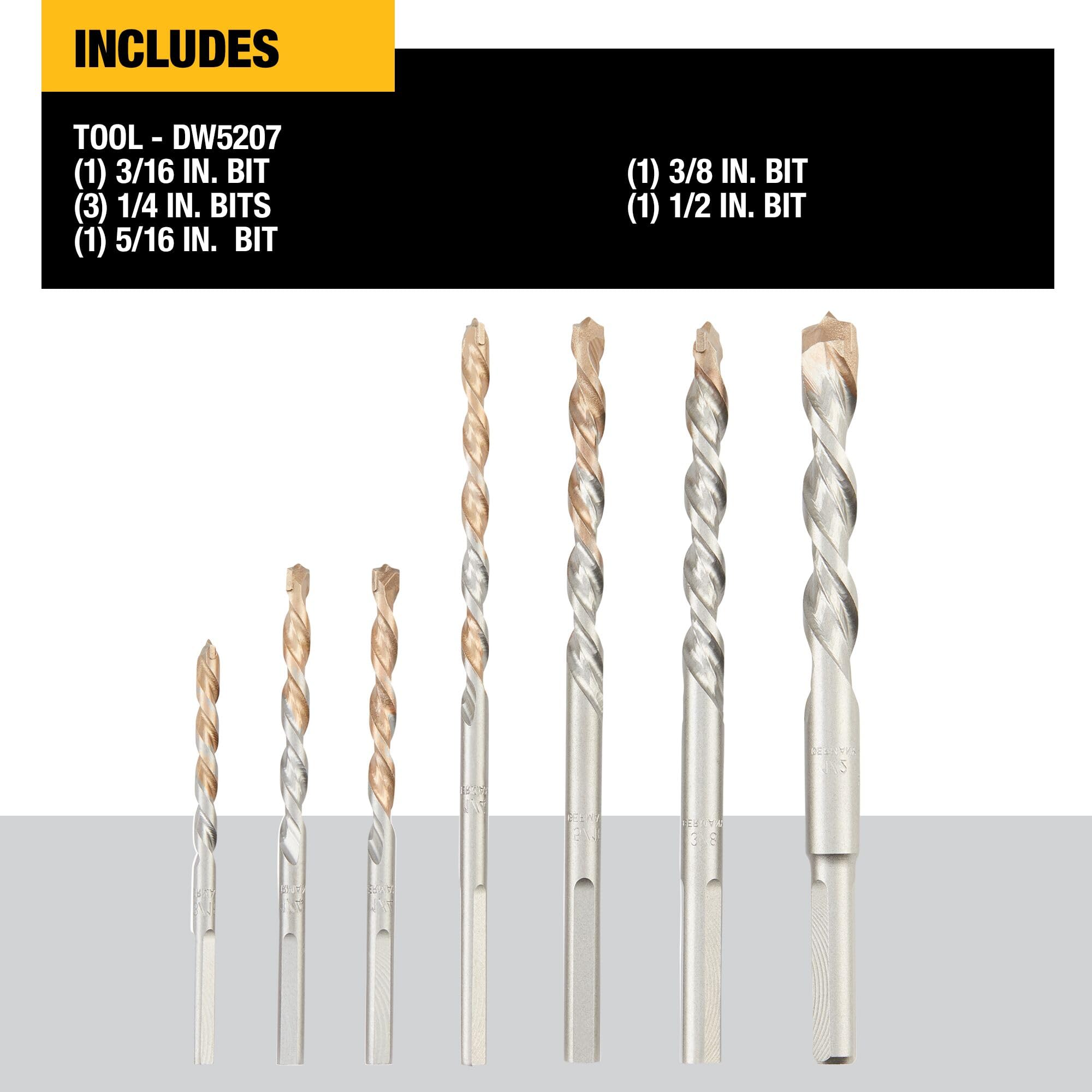 DEWALT carbide tip close-up highlighting durable cutting edge for longer life