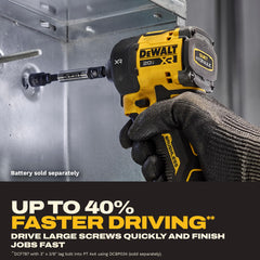 DEWALT DCF870B LED cluster close-up lighting work area for visibility