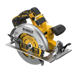 DEWALT DCS590B top-handle view highlighting sightline and user comfort