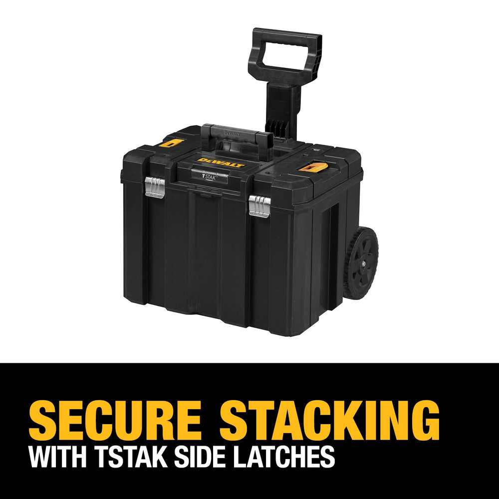 DEWALT scale comparison next to tape measure to show size and volume
