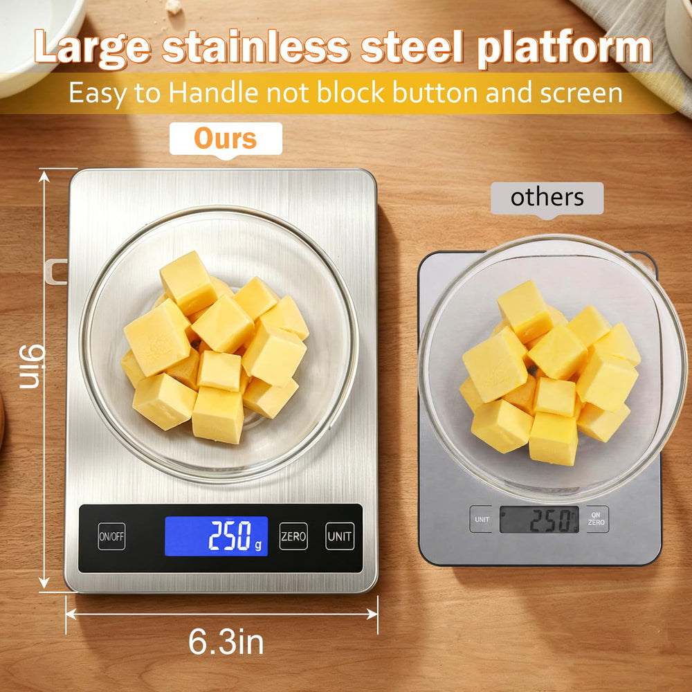 Deweywei close-up of stainless-steel top highlighting fingerprint-resistant surface and easy cleaning