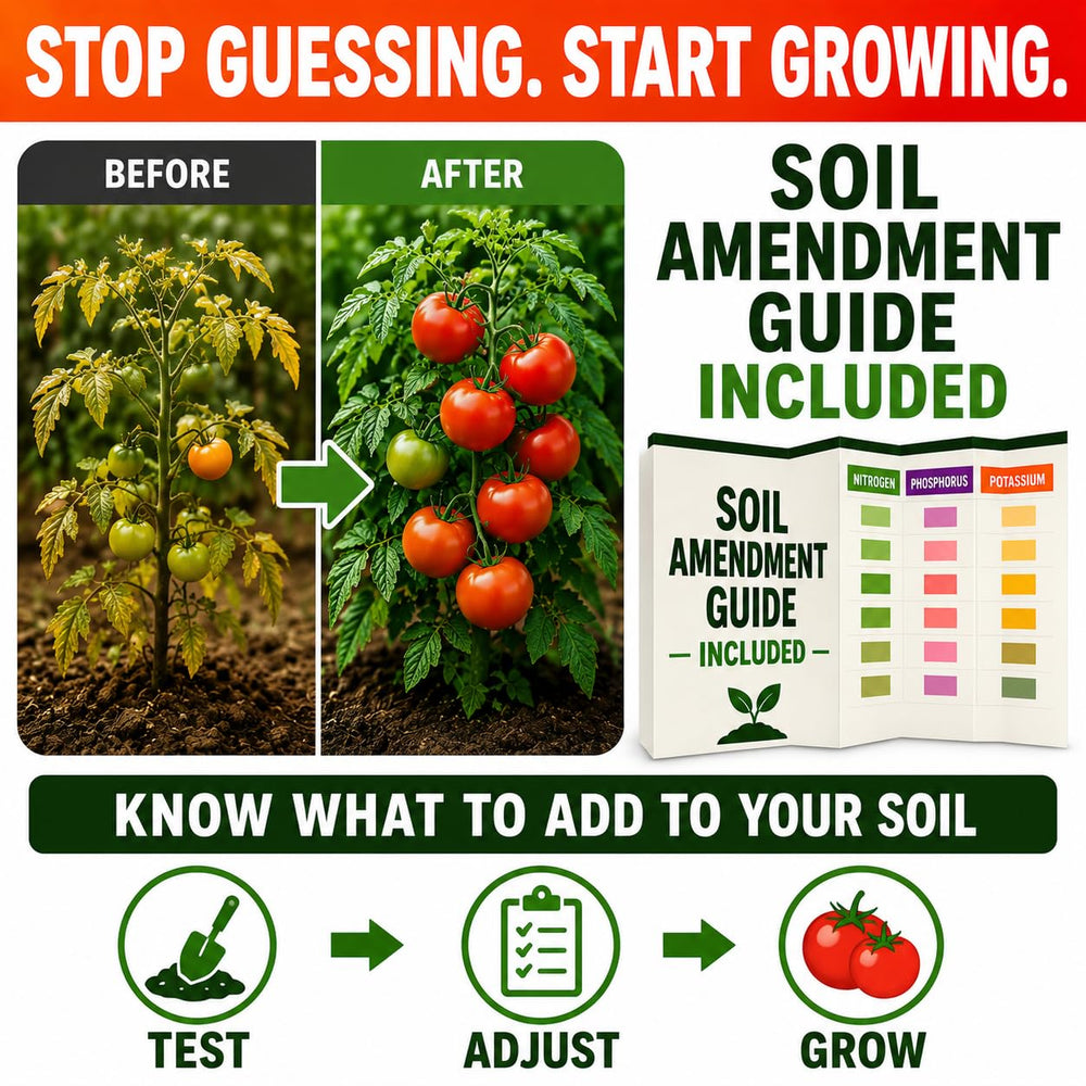 Dewilde Trading Co close-up pH color match illustrating fast pH reading benefit