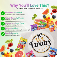 D.F. LUXURY packet scale comparison beside a coin — shows single-serve portability