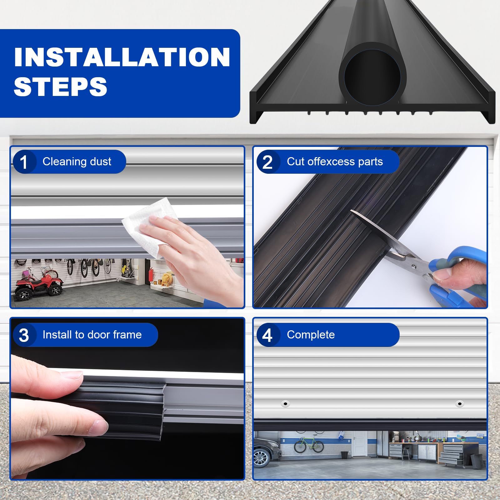 DGSL view of seal floor contact emphasizing airtight and watertight compression