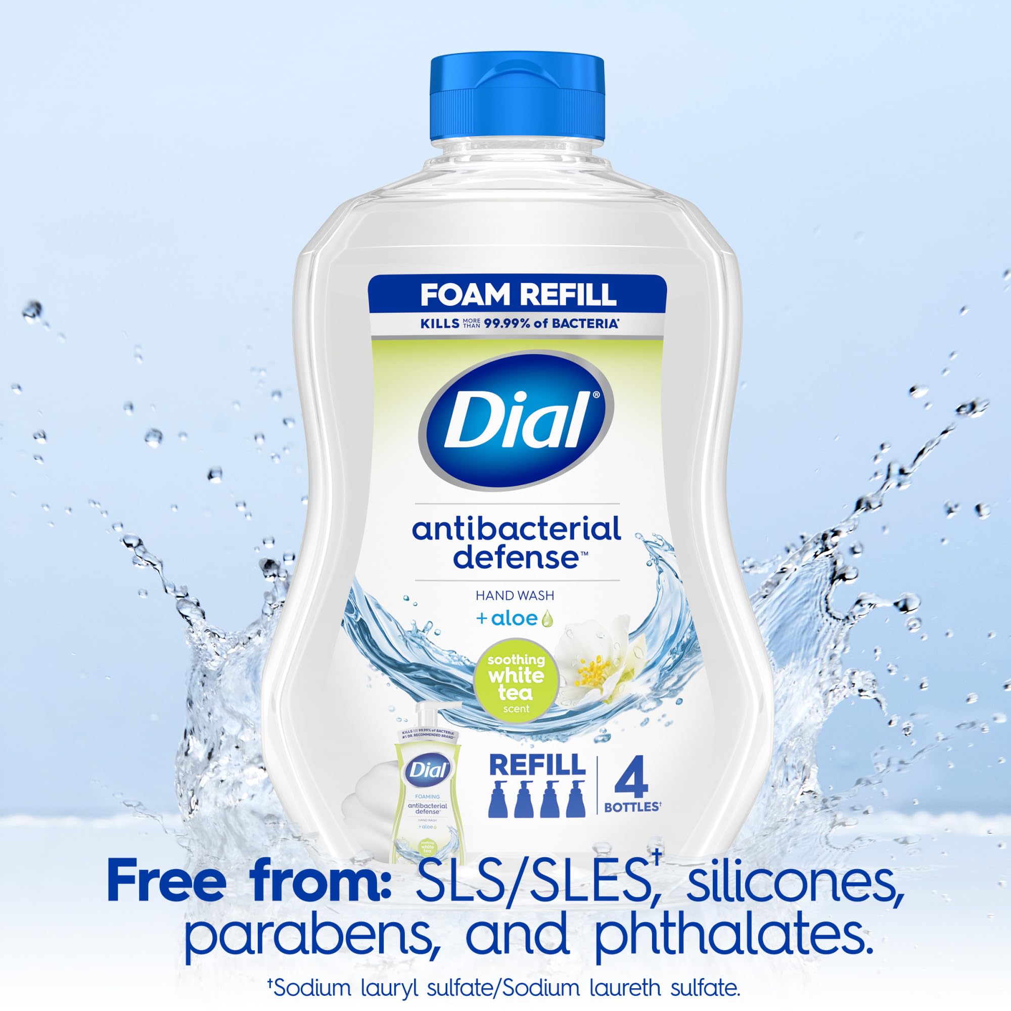 Dial aloe ingredient close-up illustrating moisturizing benefit