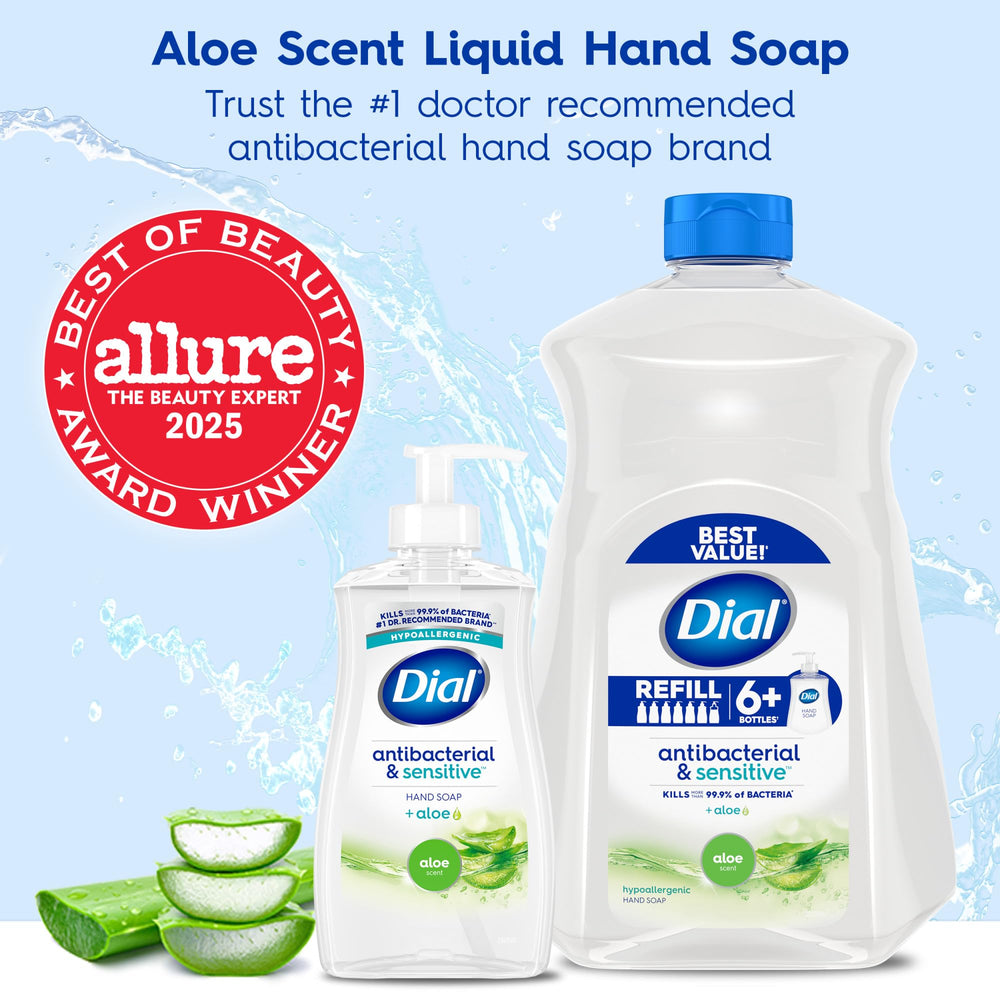 Dial aloe lather closeup demonstrating rich foam for cleaning