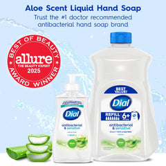 Dial aloe lather closeup demonstrating rich foam for cleaning